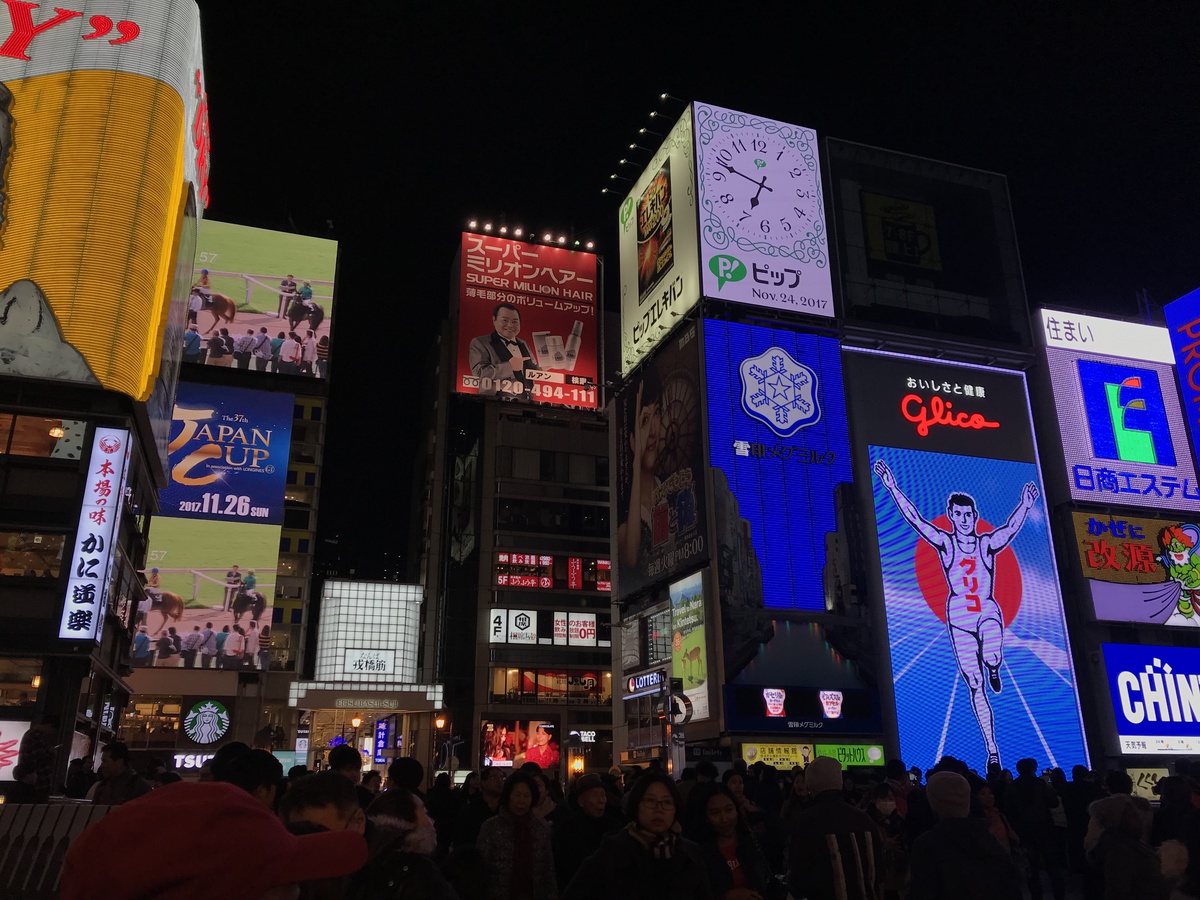 道顿堀与戎桥 参考图 1